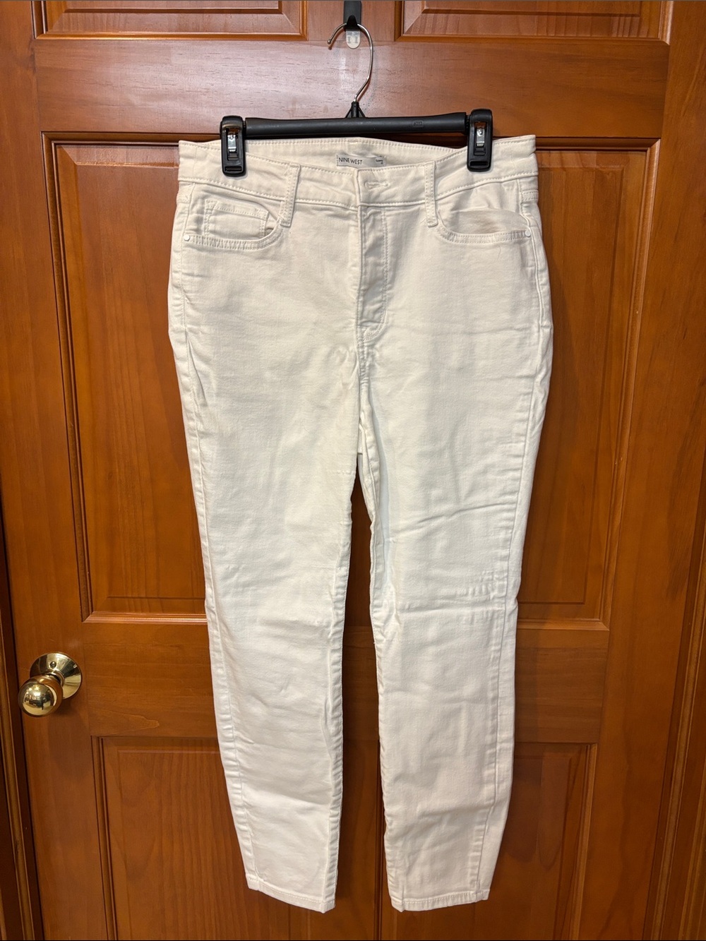 Nine West White Skinny Jeans